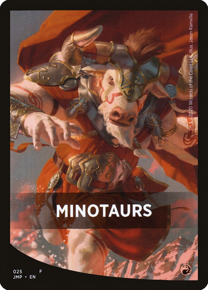 Minotaurs Theme Card [Jumpstart Front Cards] | Good Games Cannington