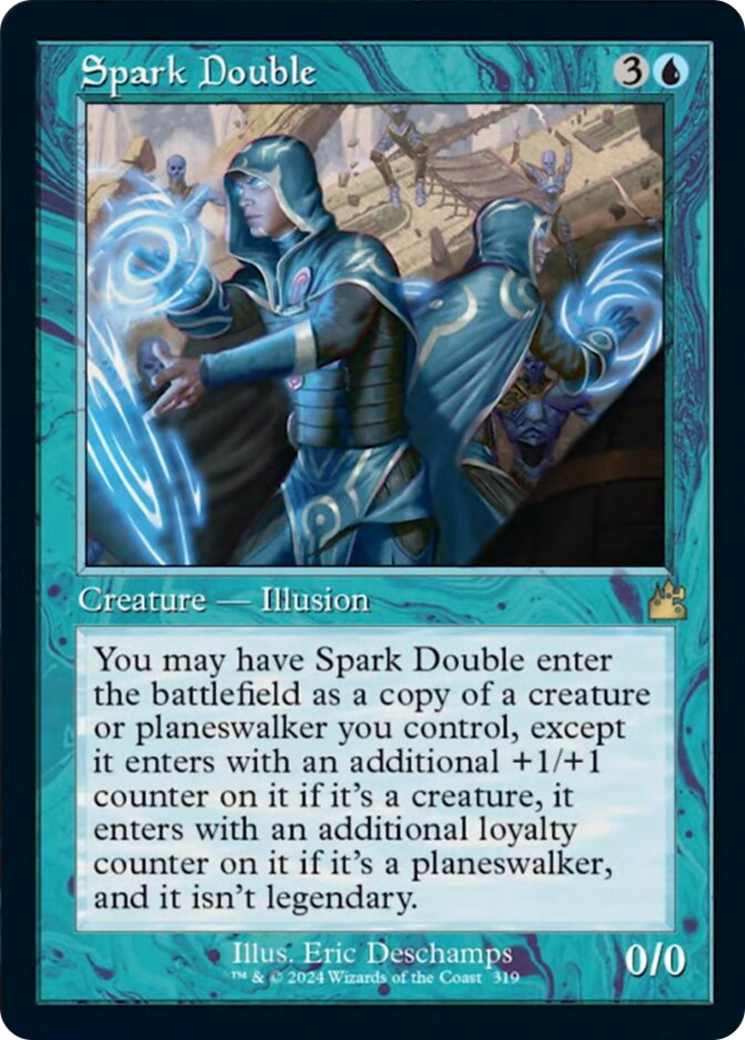 Spark Double (Retro Frame) [Ravnica Remastered] | Good Games Cannington