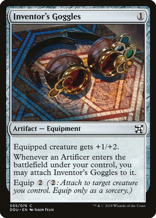 Inventor's Goggles [Duel Decks: Elves vs. Inventors] | Good Games Cannington