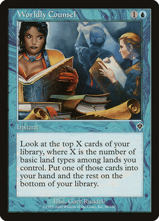 Worldly Counsel [Invasion] | Good Games Cannington