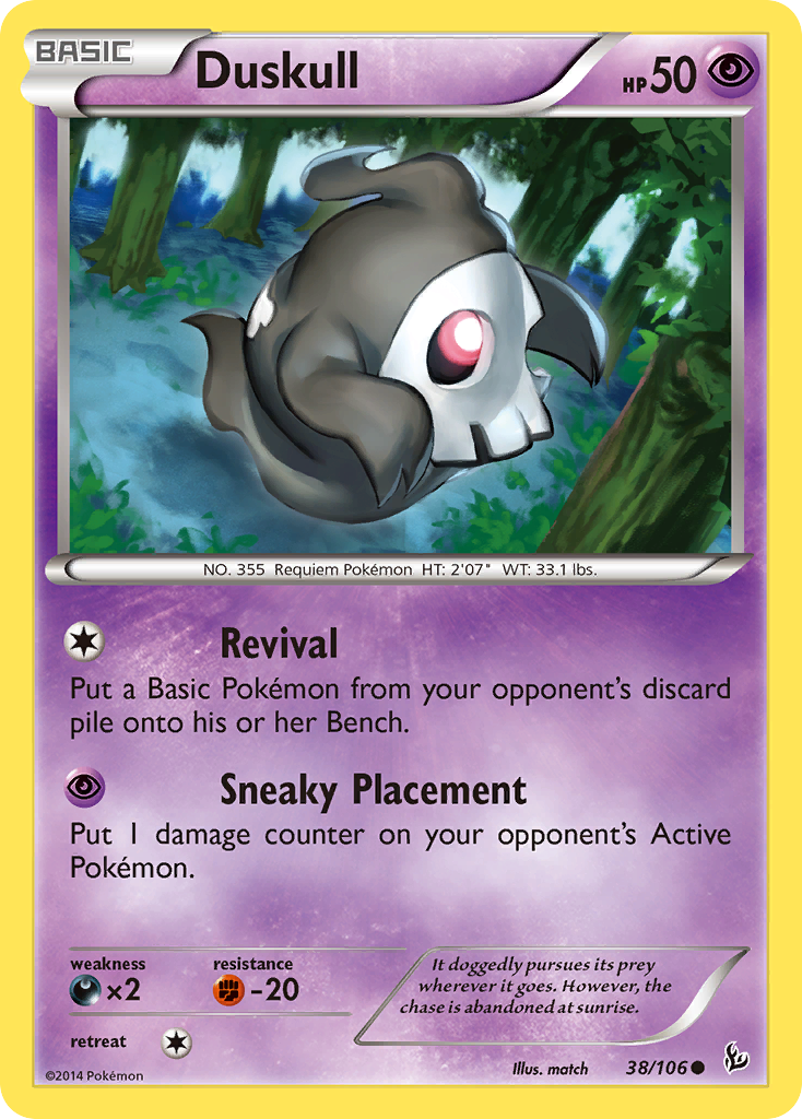 Duskull (38/106) [XY: Flashfire] | Good Games Cannington