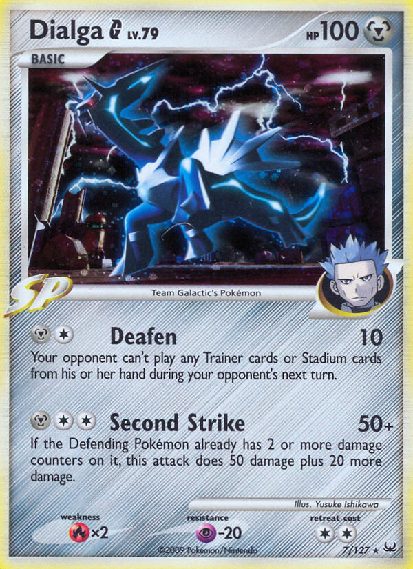 Dialga G (7/127) [Platinum: Base Set] | Good Games Cannington
