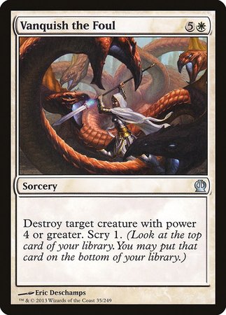 Vanquish the Foul [Theros] | Good Games Cannington