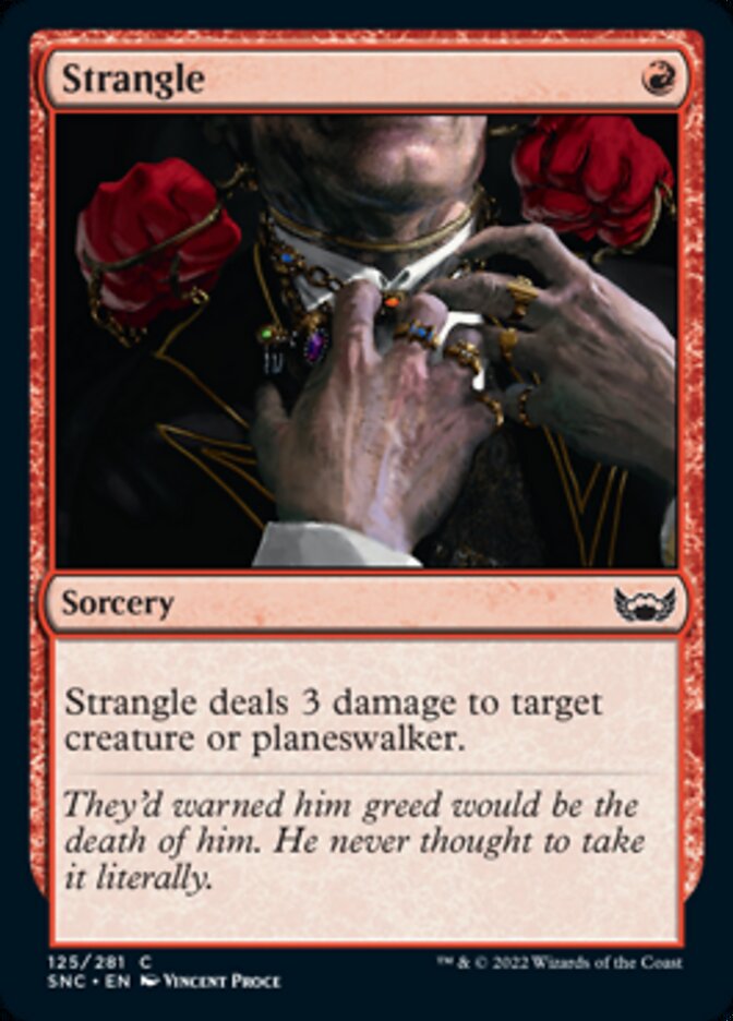 Strangle [Streets of New Capenna] | Good Games Cannington