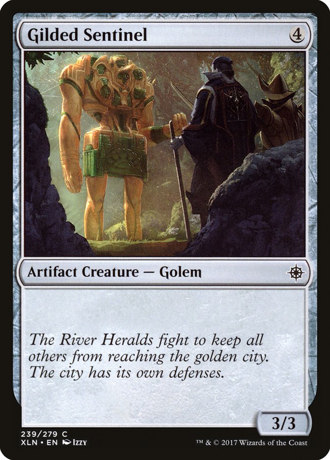 Gilded Sentinel [Ixalan] | Good Games Cannington