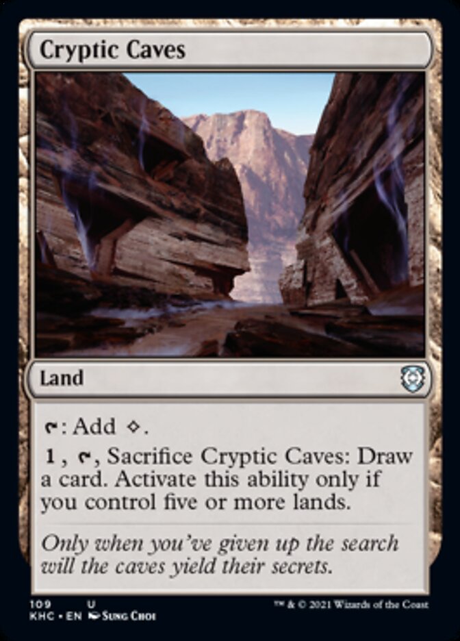 Cryptic Caves [Kaldheim Commander] | Good Games Cannington