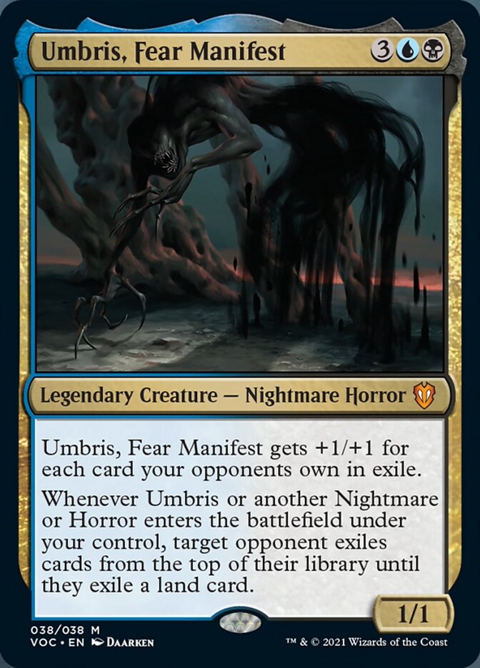 Umbris, Fear Manifest [Innistrad: Crimson Vow Commander] | Good Games Cannington