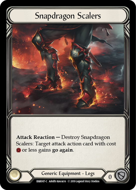 Snapdragon Scalers [RNR007-C] (Rhinar Hero Deck)  1st Edition Normal | Good Games Cannington