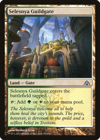 Selesnya Guildgate [Dragon's Maze] | Good Games Cannington