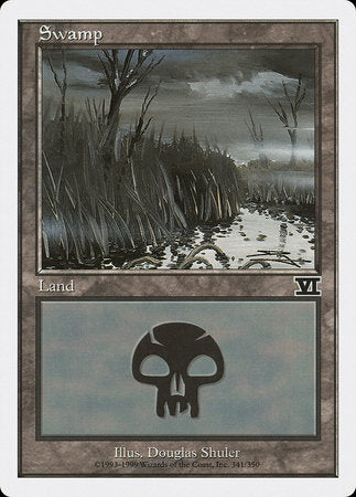 Swamp (341) [Classic Sixth Edition] | Good Games Cannington