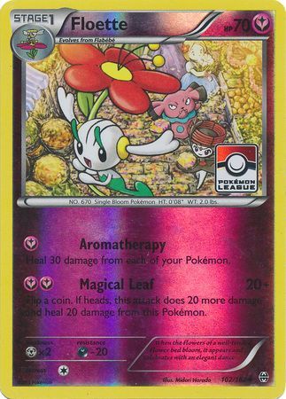 Floette (102/162) (League Promo) [XY: BREAKthrough] | Good Games Cannington