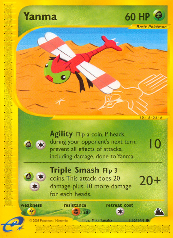 Yanma (116/144) [Skyridge] | Good Games Cannington