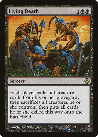 Living Death [Duel Decks: Phyrexia vs. the Coalition] | Good Games Cannington