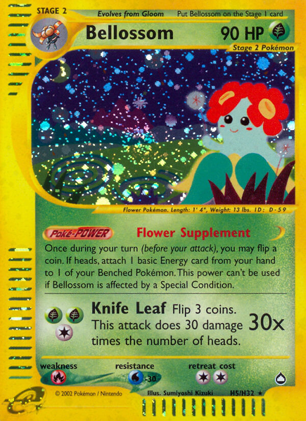 Bellossom (H5/H32) [Aquapolis] | Good Games Cannington