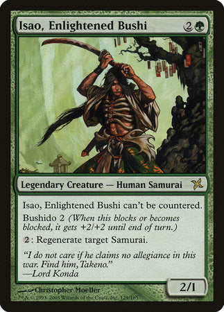 Isao, Enlightened Bushi [Betrayers of Kamigawa] | Good Games Cannington