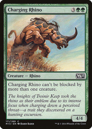 Charging Rhino [Magic 2015] | Good Games Cannington