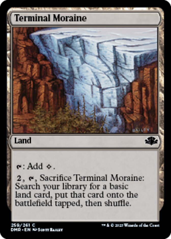 Terminal Moraine [Dominaria Remastered] | Good Games Cannington