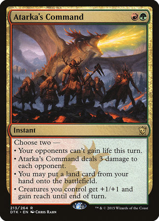 Atarka's Command [Dragons of Tarkir] | Good Games Cannington