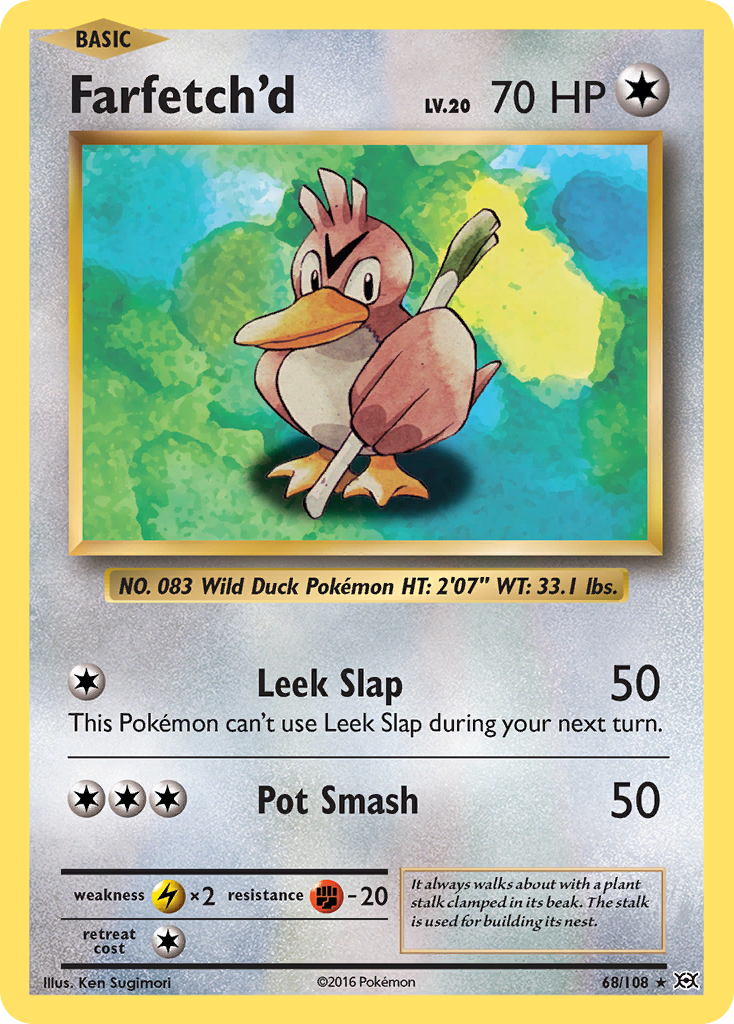 Farfetch'd (68/108) [XY: Evolutions] | Good Games Cannington