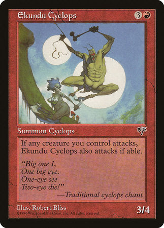 Ekundu Cyclops [Mirage] | Good Games Cannington