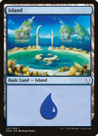 Island (257) [Dominaria] | Good Games Cannington