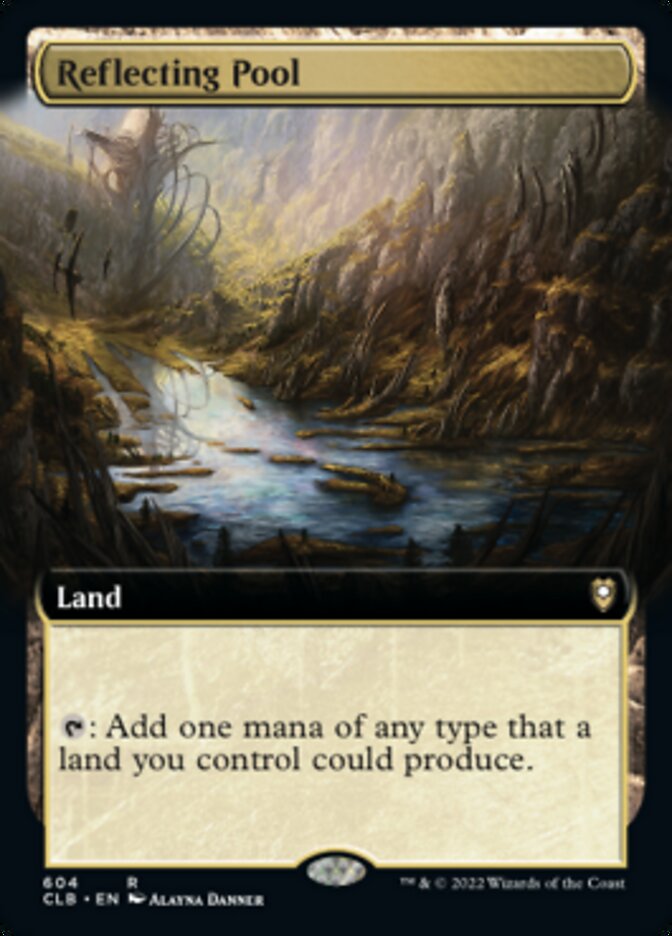 Reflecting Pool (Extended Art) [Commander Legends: Battle for Baldur's Gate] | Good Games Cannington