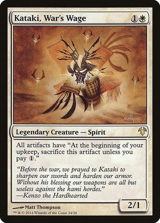 Kataki, War's Wage [Modern Event Deck 2014] | Good Games Cannington