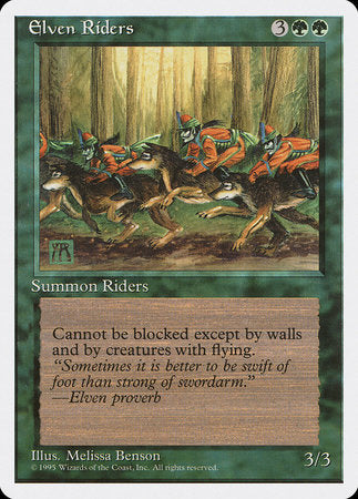 Elven Riders [Fourth Edition] | Good Games Cannington