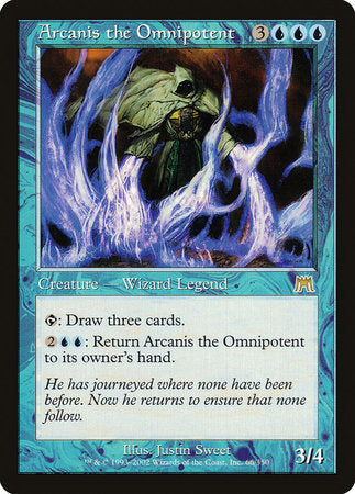 Arcanis the Omnipotent [Onslaught] | Good Games Cannington