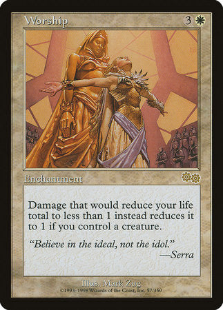 Worship [Urza's Saga] | Good Games Cannington