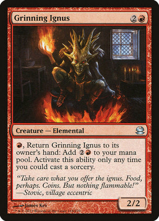 Grinning Ignus [Modern Masters] | Good Games Cannington