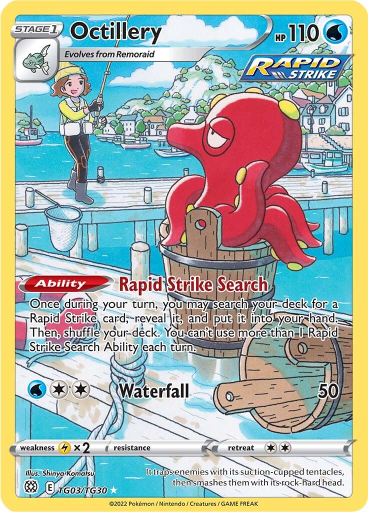 Octillery (TG03/TG30) [Sword & Shield: Brilliant Stars] | Good Games Cannington