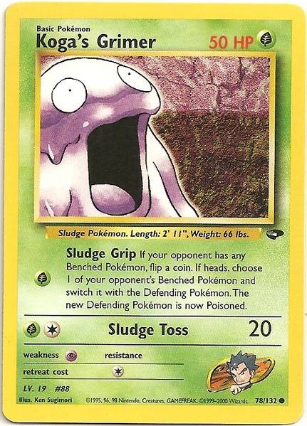 Koga's Grimer (78/132) [Gym Challenge Unlimited] | Good Games Cannington