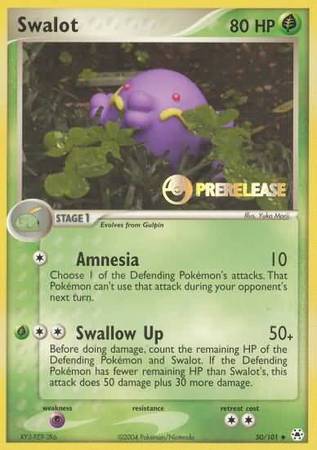 Swalot (50/101) (Prerelease Promo) [Nintendo: Black Star Promos] | Good Games Cannington