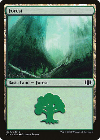 Forest (337) [Commander 2014] | Good Games Cannington