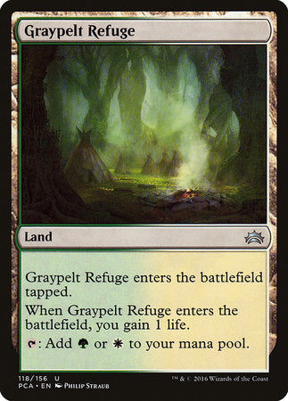 Graypelt Refuge [Planechase Anthology] | Good Games Cannington