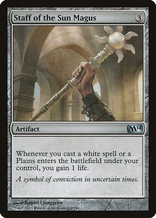 Staff of the Sun Magus [Magic 2014] | Good Games Cannington