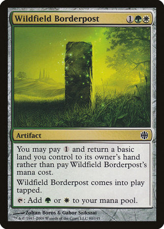 Wildfield Borderpost [Alara Reborn] | Good Games Cannington