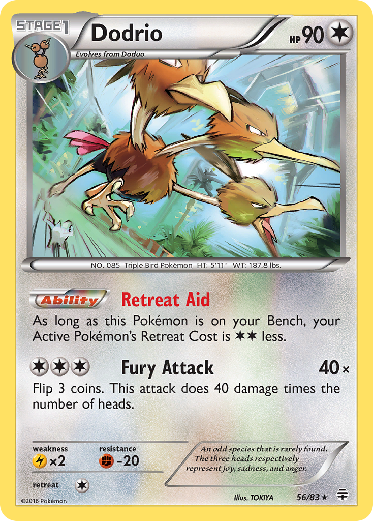 Dodrio (56/83) [XY: Generations] | Good Games Cannington