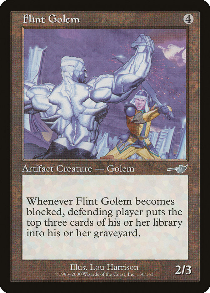 Flint Golem [Nemesis] | Good Games Cannington