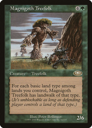 Magnigoth Treefolk [Planeshift] | Good Games Cannington