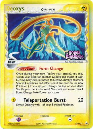Deoxys (6/110) (Delta Species) (Stamped) [EX: Holon Phantoms] | Good Games Cannington