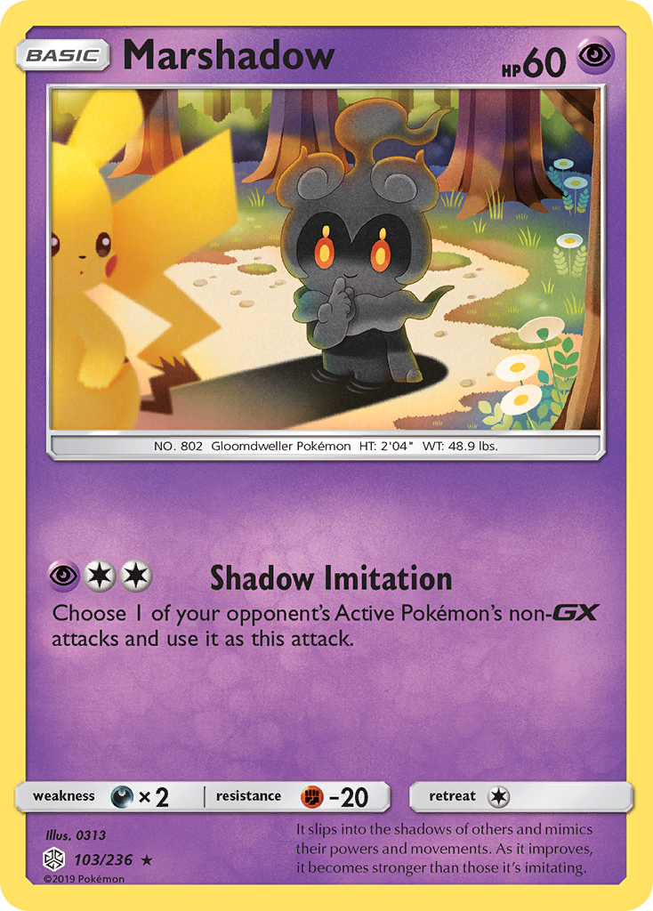 Marshadow (103/236) [Sun & Moon: Cosmic Eclipse] | Good Games Cannington