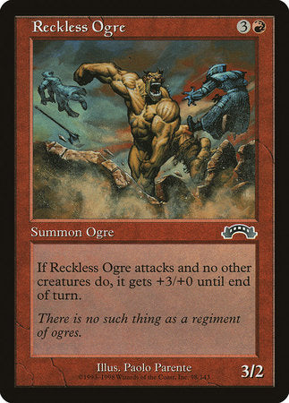 Reckless Ogre [Exodus] | Good Games Cannington