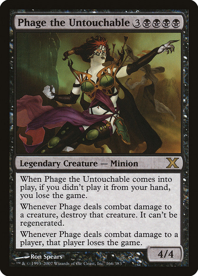 Phage the Untouchable [Tenth Edition] | Good Games Cannington