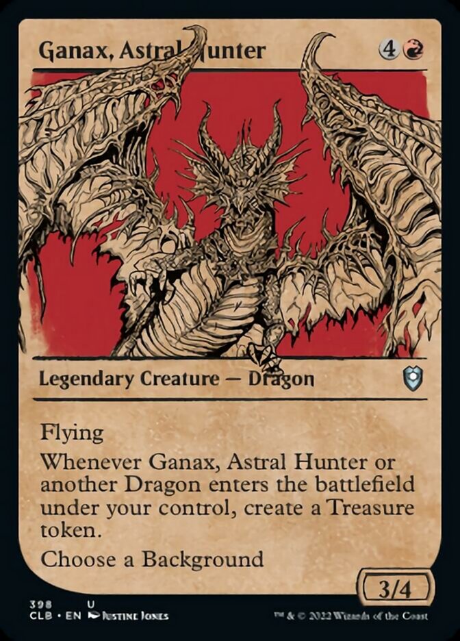 Ganax, Astral Hunter (Showcase) [Commander Legends: Battle for Baldur's Gate] | Good Games Cannington