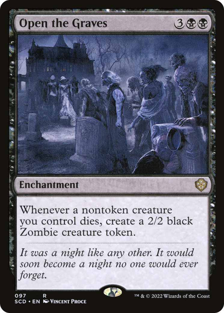 Open the Graves [Starter Commander Decks] | Good Games Cannington