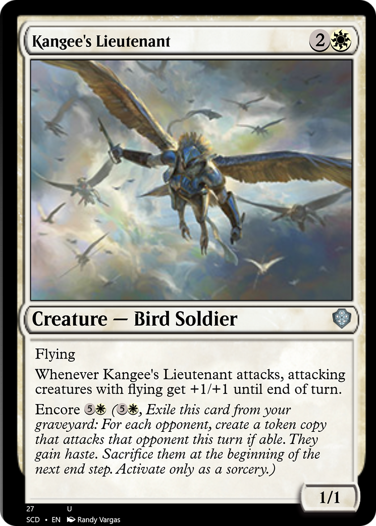 Kangee's Lieutenant [Starter Commander Decks] | Good Games Cannington