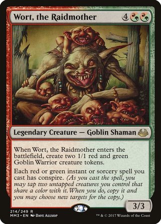 Wort, the Raidmother [Modern Masters 2017] | Good Games Cannington