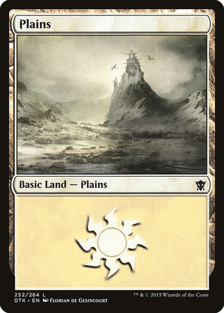 Plains (252) [Dragons of Tarkir] | Good Games Cannington